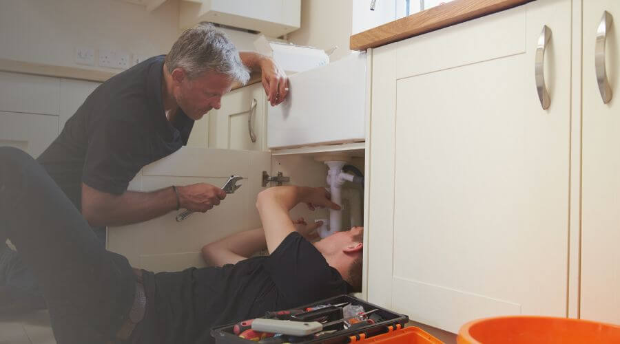 Professional burst pipe repair services in Marshall, OK